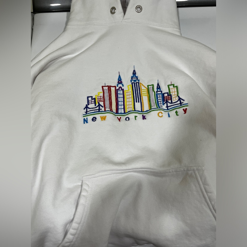 NYC Stitched hoodie (Asian Sizing XL, true size M) hoodie. Purchased in New York